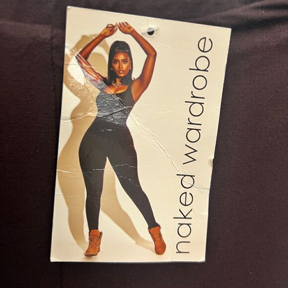 Naked Wardrobe Leggings Brown - Picture 4 of 6